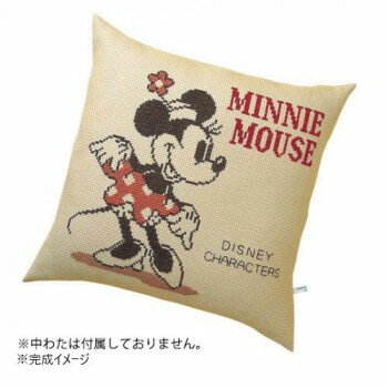 オリムパス 5882 ししゅうキット クッション ディズニー ミニーマウス