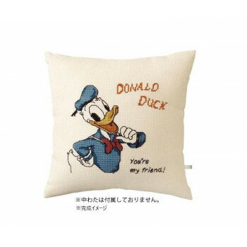 オリムパス 6034 ししゅうキット クッション ディズニー ドナルドダック