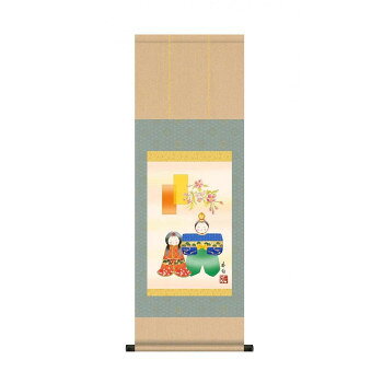 　ギフト対応について　楽天国際配送対象店舗 （海外配送）　Rakuten International Shipping&nbsp;伊藤 香旬 桃の節句(雛祭り)掛軸 人形雛・F6-194女子の守護神として嫁ぎ先までお守りします。【伊藤 香旬 桃の節句(雛祭り)掛軸 人形雛・F6-194】 fk094igrjs 毎年、毎年の子どもの成長を願い祝うお節句に飾っていただける絵柄です。気品高く穏和な表情、人物画に求められるのは顔の表情と動形です。サイズ約900(紐除く)×360(軸含む)mm個装サイズ：37×5.5×4.9cm重量180g　個装重量：230g素材・材質表装:洛彩緞子本紙:新絹本軸:樹脂生産国日本 製品詳細 商品名：伊藤 香旬　桃の節句(雛祭り)掛軸　人形雛・F6-194カラー・サイズ名称：4111beJANコード：4544908012988 広告文責 (有)イースクエアTEL:0120-532-772 ※お客さま都合による、ご注文後の[キャンセル][変更][返品][交換]はお受けできませんのでご注意下さいませ。※当店では、すべての商品で在庫を持っておりません。記載の納期を必ずご確認ください。※ご注文いただいた場合でもメーカーの[在庫切れ][欠品][廃盤]などの理由で、[記載の納期より発送が遅れる][発送できない]場合がございます。その際は、当店よりご連絡させていただきます。あらかじめご了承ください。 こちらの商品は【お取り寄せ(21営業日以内に発送予定)】となります。