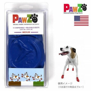 ����͢���� ����ꥫ Pawz Dog Boots���� �ݥ��� ��С����ɥå����֡��� MEDIUM �֥롼 PZ3