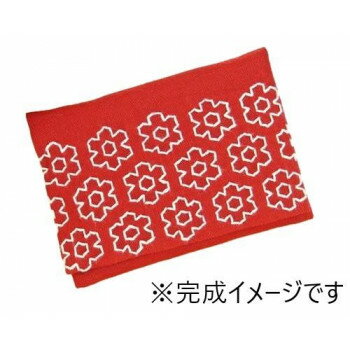 オリムパス 刺し子キット 一目刺しのティッシュケース フラワー SK-301