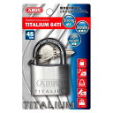 ABUS(アバス) TITALIUM南京錠 45mm 3本キー BP64TI45KD 00721290
