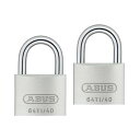ABUS(アバス) TITALIUM南京錠(同一キー) 40mm 6本キー BP64TI40KA2 00721296