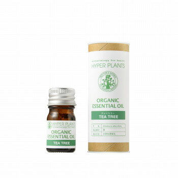 HYPER PLANTS ハイパープランツ オーガニックエッセンシャルオイル ティートリー 5ml HE0009