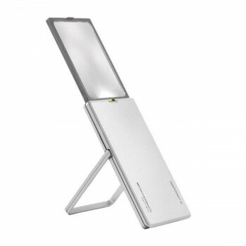 エッシェンバッハ イージーポケット LEDライト付手持ちルーペ 2.5倍 XL シルバー 1522-11