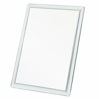 ines(アイネス) スクエア卓上ミラー CLEAR(クリア) CR・クリア NK-262 [ラッピング不可][代引不可][同梱不可]