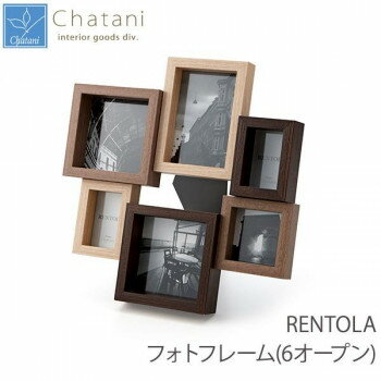 茶谷産業 RENTOLA フォトフレーム(6オープン) 253-531