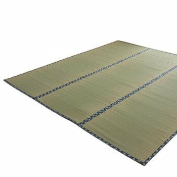 純国産 い草 上敷き カーペット 双目織 『ほほえみ』 江戸間4.5畳(約261×261cm) 1104234 [ラッピング不可][代引不可][同梱不可]