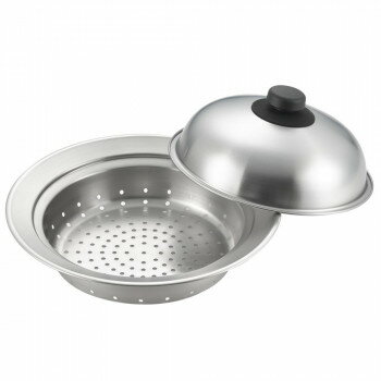 美味彩菜 お鍋にのせて使う蒸しプレート 20〜22cm(フタ付) SJ2631