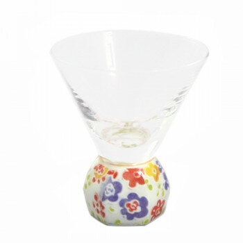 有田焼 有田浪漫グラス SAKE GLASS 六角 トロピカル