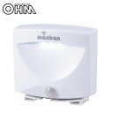 オーム電機 OHM monban 乾電池式 LEDセンサーフットライト LS-BH02E4-W