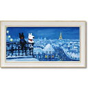 ユーパワー リサとガスパール アートフレーム ワイドSサイズ パリの天窓から GL-03555