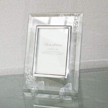 レーザー彫刻クリスタルフォトフレーム L判 19550