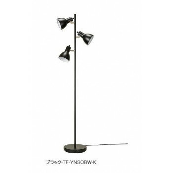 OHM フロアスタンド ブラック・TF-YN30BW-K [ラッピング不可][代引不可][同梱不可]
