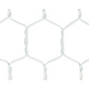 ビニール亀甲金網 0.85×16×450mm ホワイト 1M巻 00956214