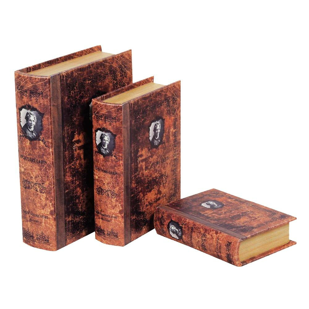 ブック型収納ボックス BOOK BOX 3個セット 28278