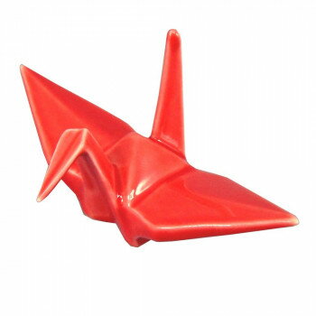 有田焼 赤鶴 箸置き