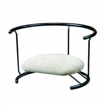 ルネセイコウ 日本製 スイングスツール 背当て付き 座ユー モスホワイト ZAU-03 [ラッピング不可][代引不可][同梱不可]