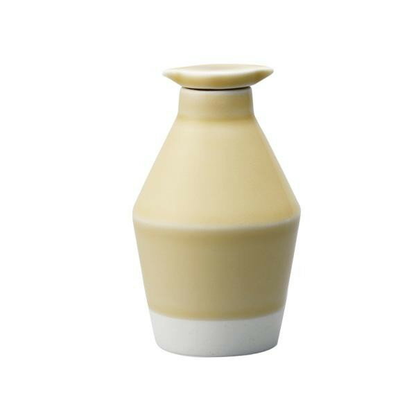13662 波佐見焼 es soy pot(esソイポット) 100ml 黄磁釉