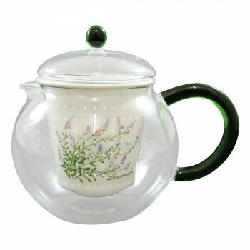 有田焼 セランドグラス おしゃれポット 500cc ラベンダー FC-550G