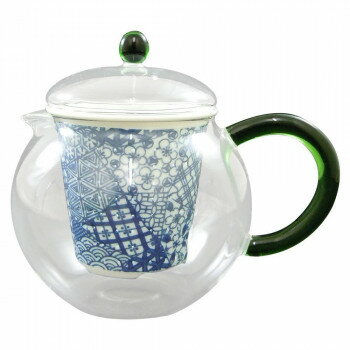 有田焼 セランドグラス おしゃれポット 500cc 五条 FC-550G