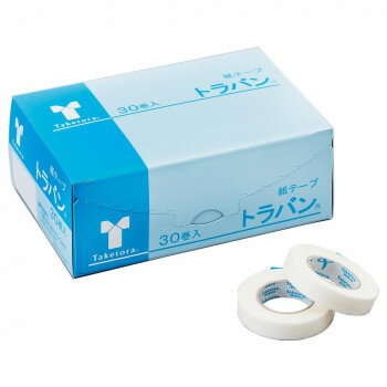 竹虎 トラバン サージカルテープ 9mm×10m 30巻入 060001