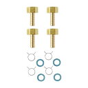 三栄 SANEI ペアホース金具セット T4215-4S-10A