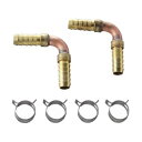 三栄 SANEI ペアホースL金具セット T421-32S-15A