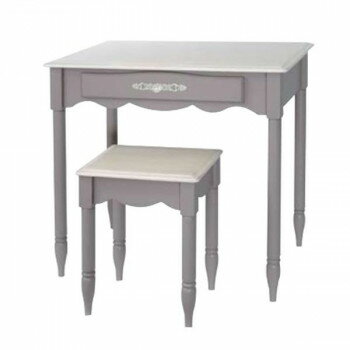 塩川光明堂 Belle デスクスツールセット BE-003 [ラッピング不可][代引不可][同梱不可]