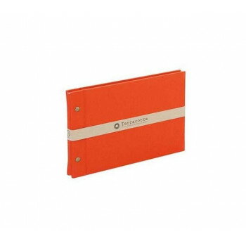 ナカバヤシ テラコッタ フリーアルバム A5 レッド・TER-A5F-120-R