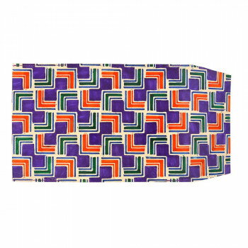 ヤンピーブックカバー ジオメトリー パープル 11919090033