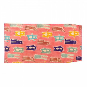 ヤンピーブックカバー アニマル サーモン 11919090039