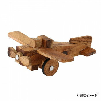 ウッドパズル 飛行機 10719850025
