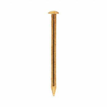 真ちゅう釘 丸頭 12×50 1kg 1542501 [ラッピング不可][代引不可][同梱不可]