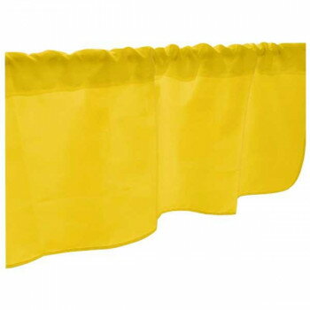 カフェカーテン 黄色 DIC567 800×450mm 41720 [ラッピング不可][代引不可][同梱不可]