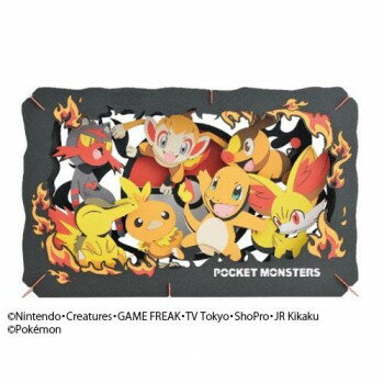PAPER THEATER ペーパーシアター ポケットモンスター TYPE:FIRE PT-L07 00018914