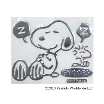 SNOOPY スヌーピー エンブレムステッカー F SN110