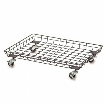 63687 キャスターバスケット ブラック [ラッピング不可][代引不可][同梱不可]