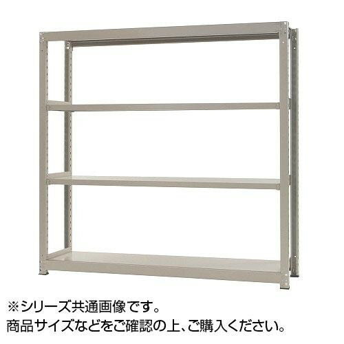 中量ラック 耐荷重300kgタイプ 単体 間口1200×奥行750×高さ1200mm 4段 ニューアイボリー [ラッピング不可][代引不可][同梱不可]