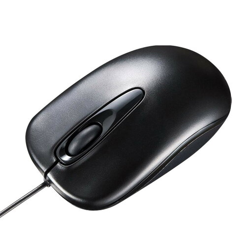 サンワサプライ 有線ブルーLEDマウス (ブラック) MA-BL150BK サンワサプライ 有線ブルーLEDマウス (ブラック) MA-BL150BK