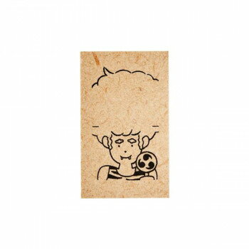 Hanko Seal - サンカケル 二コマスタンプ (吹き出し ゴロゴロペラペラ) SKR-NS10