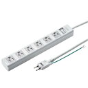 シャッタータップ (3P・6個口・5m) TAP-SH3650MG