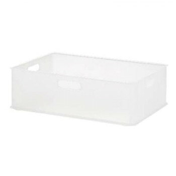 &nbsp;収納用品 natura(ナチュラ) インボックス M4個組 NIB-MCL-4半透明で使いやすい収納ボックス。【収納用品 natura(ナチュラ) インボックス M4個組 NIB-MCL-4】 fk094igrjs 書類やおもちゃなどの収納に。カラーボックスの収納に便利です。サイズ約幅389×奥行き266×高さ120mm、内寸:約幅370×奥行き247×高さ113mm個装サイズ：40.5×27.5×52cm重量個装重量：2300g素材・材質ポリプロピレン仕様耐荷重(目安):10kg生産国日本 製品詳細 商品名：収納用品 natura(ナチュラ) インボックス M4個組 NIB-MCL-4カラー・サイズ名称：1469259JANコード：4511515035679 広告文責 (有)イースクエアTEL:0120-532-772 ※お客さま都合による、ご注文後の[キャンセル][変更][返品][交換]はお受けできませんのでご注意下さいませ。※当店では、すべての商品で在庫を持っておりません。記載の納期を必ずご確認ください。※ご注文いただいた場合でもメーカーの[在庫切れ][欠品][廃盤]などの理由で、[記載の納期より発送が遅れる][発送できない]場合がございます。その際は、当店よりご連絡させていただきます。あらかじめご了承ください。※こちらの商品は【他商品との同梱】ができません。※こちらの商品は【ギフトサービス】をお受けすることができません。 こちらの商品は【お取り寄せ(7〜10営業日以内に発送予定)】となります。