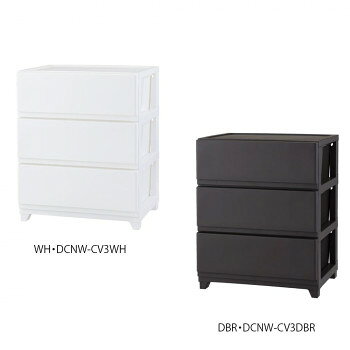 &nbsp;収納用品 デコニーシーヴォワイド 3段 組立式 WH・DCNW-CV3WHマットな素材感のおしゃれな収納。【収納用品 デコニーシーヴォワイド 3段 組立式 WH・DCNW-CV3WH】 fk094igrjs シンプルなデザインの収納です。インテリアに馴染みやすいカラーです。【収納目安】Yシャツ8枚、セーター6枚、バスタオル6枚※引出し1段あたりの収納目安。サイズ約W540×D415×H661mm(引出し内寸:約W463×D361×H161mm)個装サイズ：55.5×43×44.8cm重量約4500g個装重量：5400g素材・材質天板・本体枠・支柱・引出し・フロントパネル・脚:ポリプロピレンスベリ止め:ウレタンフォーム仕様耐荷重/天板:約3kg、引出し1段あたり:約3kg生産国日本 製品詳細 商品名：収納用品 デコニーシーヴォワイド 3段 組立式　WH・DCNW-CV3WHカラー・サイズ名称：1469304JANコード：4528302107860 広告文責 (有)イースクエアTEL:0120-532-772 ※お客さま都合による、ご注文後の[キャンセル][変更][返品][交換]はお受けできませんのでご注意下さいませ。※当店では、すべての商品で在庫を持っておりません。記載の納期を必ずご確認ください。※ご注文いただいた場合でもメーカーの[在庫切れ][欠品][廃盤]などの理由で、[記載の納期より発送が遅れる][発送できない]場合がございます。その際は、当店よりご連絡させていただきます。あらかじめご了承ください。※こちらの商品は【他商品との同梱】ができません。※こちらの商品は【ギフトサービス】をお受けすることができません。 こちらの商品は【お取り寄せ(7〜10営業日以内に発送予定)】となります。
