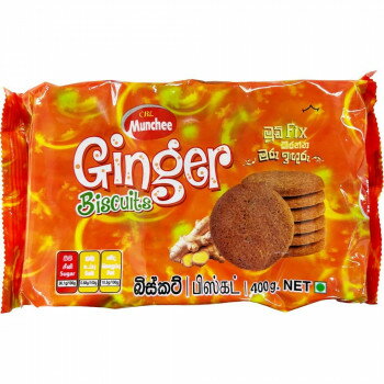 ボーアンドボン マンチー ジンジャービスケット 400g×12個 [ラッピング不可][代引不可][同梱不可]