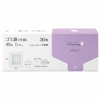 オルディ チョイスゴミ袋45L0.015mm半透明30P×24冊 11000702 [ラッピング不可][代引不可][同梱不可]