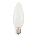 OHM LEDシャンデリア形装飾用/C32/E17/0.8W/48lm/昼白色 LDC1L-G-E17 13