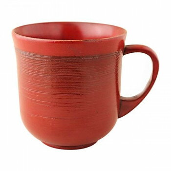 若兆 木製 刷毛目マグカップ 根来 WK-X4