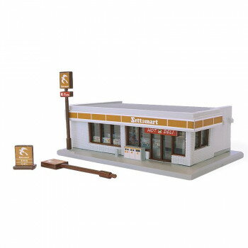 コンビニエンスストア(灰) S049-3