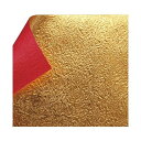 もみ金箔両面和紙 単色 25.5×36cm 赤 10枚入 UM-1R 1 セット